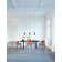 Warm Nordic Gesture Upholstered Teak Oiled Sea Blue Køkkenstol 80cm