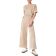 Spanx AirEssentials Cropped Wide Leg Jumpsuit - Tahini