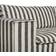Meli Meli Luca Grande Black/White Sofa 260cm 3 Seater