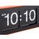 Karlsson Wide Flip Orange/Black Bordsklocka 40.5cm
