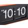 Karlsson Wide Flip Orange/Black Table Clock 40.5cm