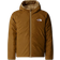 The North Face Boy's Reversible Perrito Hooded Jacket Synthetic jacket XXL, sand/brown