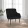 vidaXL Velor Black Lænestol 80cm