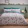 Catherine Lansfield Holly & Mistletoe Duvet Cover Pink, Green (200x200cm)