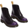 Dr. Martens Vegan 1460 Lace Up Boots - Black/ Rich Purple