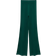 Mango Knitted Wideleg Trousers - Dark Green