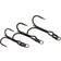 Westin Rigged Seatrout Treble Hooks Black #6 5pcs