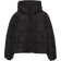 Stradivarius Basic Hooded Puffer Jacket - Black