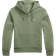 Ralph Lauren Double-Knit Full Zip Hoodie Cargo Green