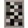 Think Rugs Brooklyn BRK04 Checkers Geometric Grey 120x170cm