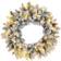 Homcom Pre-Lit Christmas Wreath with LED Green Decoration 60cm