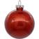 Vickerman Clear Ball Red Christmas Tree Ornament 10.2cm 6pcs