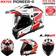 LS2 Pioneer II Hill Helm - Wit/Rood