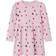 Name It Girl's Long Sleeved Dress - Roseate Spoonbill