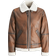 Jack & Jones Aviator Jacket - Brown/Chocolate Brown