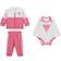 Guess Sweatshirt Pant & Body Set - Pink (H4YW00KA6W4-G65E)