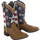TuffRider Youth American Cowboy Boots - Brown
