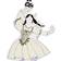 Wedgwood Sugar Plum Fairy White Christmas Tree Ornament 8.7cm