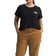 The North Face Women’s Short Sleeve Box NSE Tee Plus Size - TNF Black/TNF White