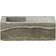Normann Copenhagen Even Silver Travertine Fyrfadsstage 5cm