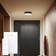 Philips Enrave White Ambiance Black Ceiling Flush Light ∅ 26.1cm