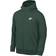 Nike Sportswear Club Fleece Men's Full Zip Hoodie - Fir/White