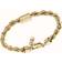 Armani Exchange OFFICIAL STORE Gold-tone Stainless Steel Chain Bracelet