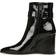 Sam Edelman Weslie Buckle - Black Patent