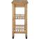 Premier Housewares Hevea Natural Trolley Table 40x80cm