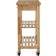 Premier Housewares Hevea Natural Trolley Table 40x80cm