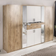 WIMEX Odessa Oak/White Kleiderschrank 270x208cm