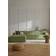 Westwing Collection Melva Olive Green Soffa 319cm 4-sits