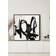 Malerifabrikken Playblack Black Tavla 102x102cm