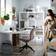 IKEA Kallax Regal White Regalsystem 111.5x146.5cm