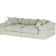 Smart Lianea Stone Gray Sofa 260cm Zweisitzer