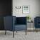 Ikea Ekero Skiftebo Dark Blue Sessel 75cm