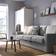 IKEA Bårslöv Tibbleby Beige/Gray Soffa 236cm 3-sits