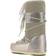 Moon Boot Icon Glance Satin Boots - Platinum