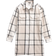 The North Face Women’s Valley Twill Utility Coat - White Dune Macro Plaid