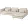 IKEA Soderhamn 4 Seat Beige Soffa 285cm 4-sits