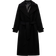 Mango Traviata Maxi Lapel Manteco Wool Coat - Black