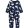 H&M Printed Jersey Pyjamas - Dark Blue/Dinosaurs