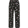 Yours Curve Print Wide Leg Trouser - Black Daisy