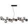 Globo Riha Black/Smoke Pendelleuchte 120cm