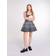 Maje Short patterned knit dress