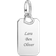 Pandora Engravable Tag Pendant - Silver