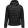 Hummel Men's North Quilted Hood Jacket - Black/Asphalt