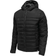 Hummel Men's North Quilted Hood Jacket - Black/Asphalt