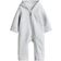 H&M Fleece Overall With Hood - Dark Gray