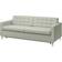 IKEA LANDSKRONA Light green Soffa 223cm 3-sits